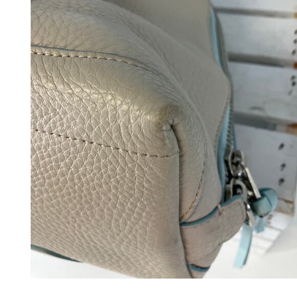 COACH 30165 BLEEKER PRESTON SATCHEL IN EDGE PAINT LEATHER - Picture 9 of 16